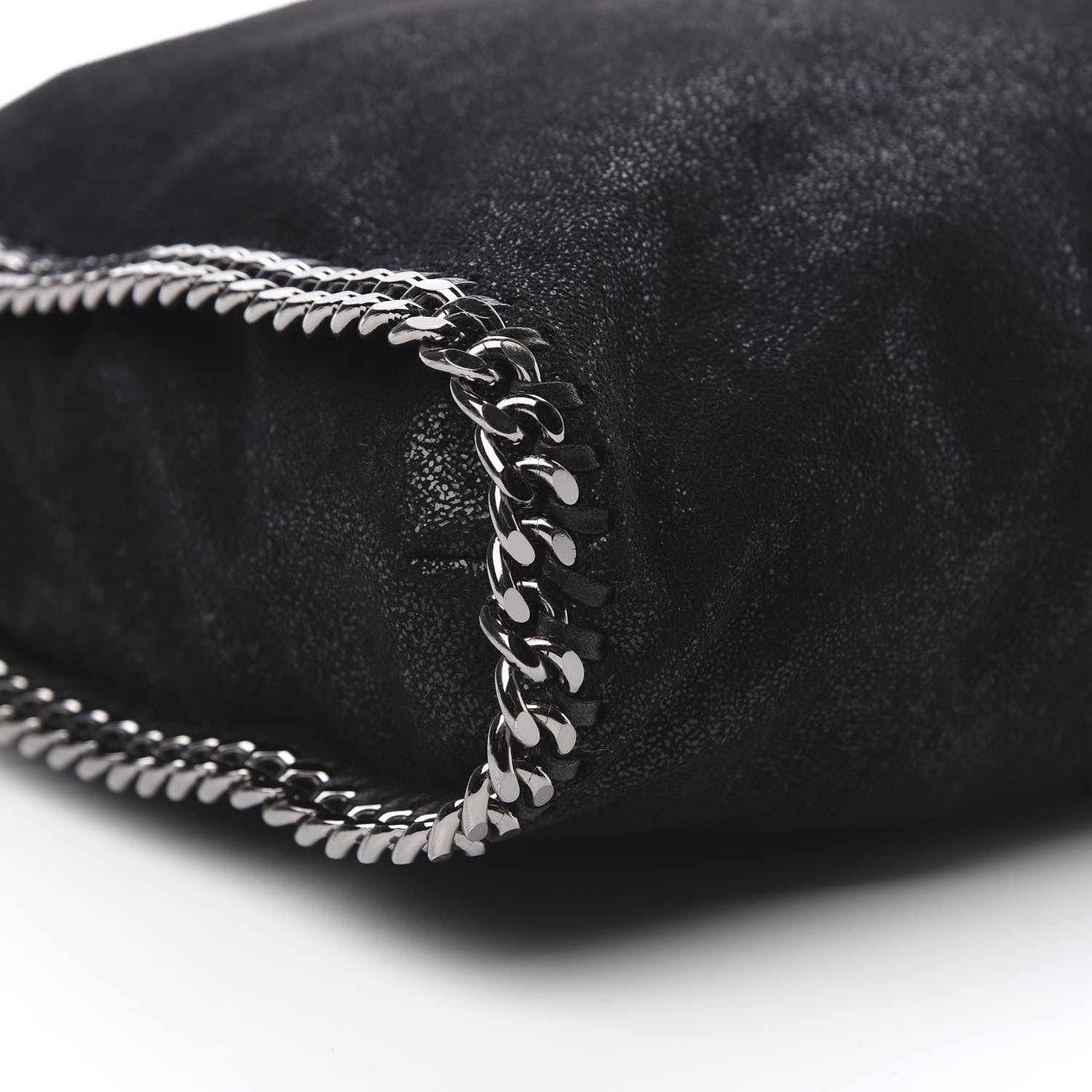 Stella McCartney Shaggy Deer Small Falabella Tote Black 9 of 10