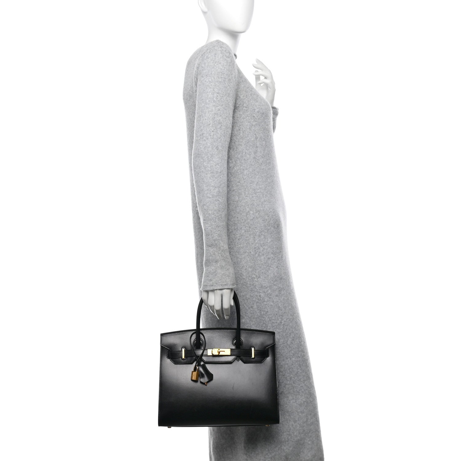 Hermes Box Birkin Sellier 30 Black 2 of 10