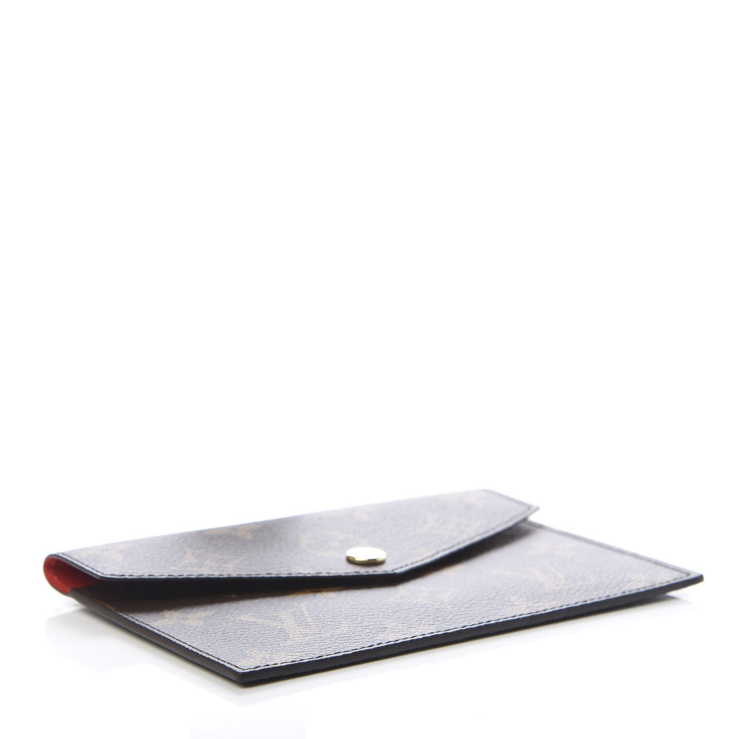 Monogram Daily Organizer Envelope Insert Red