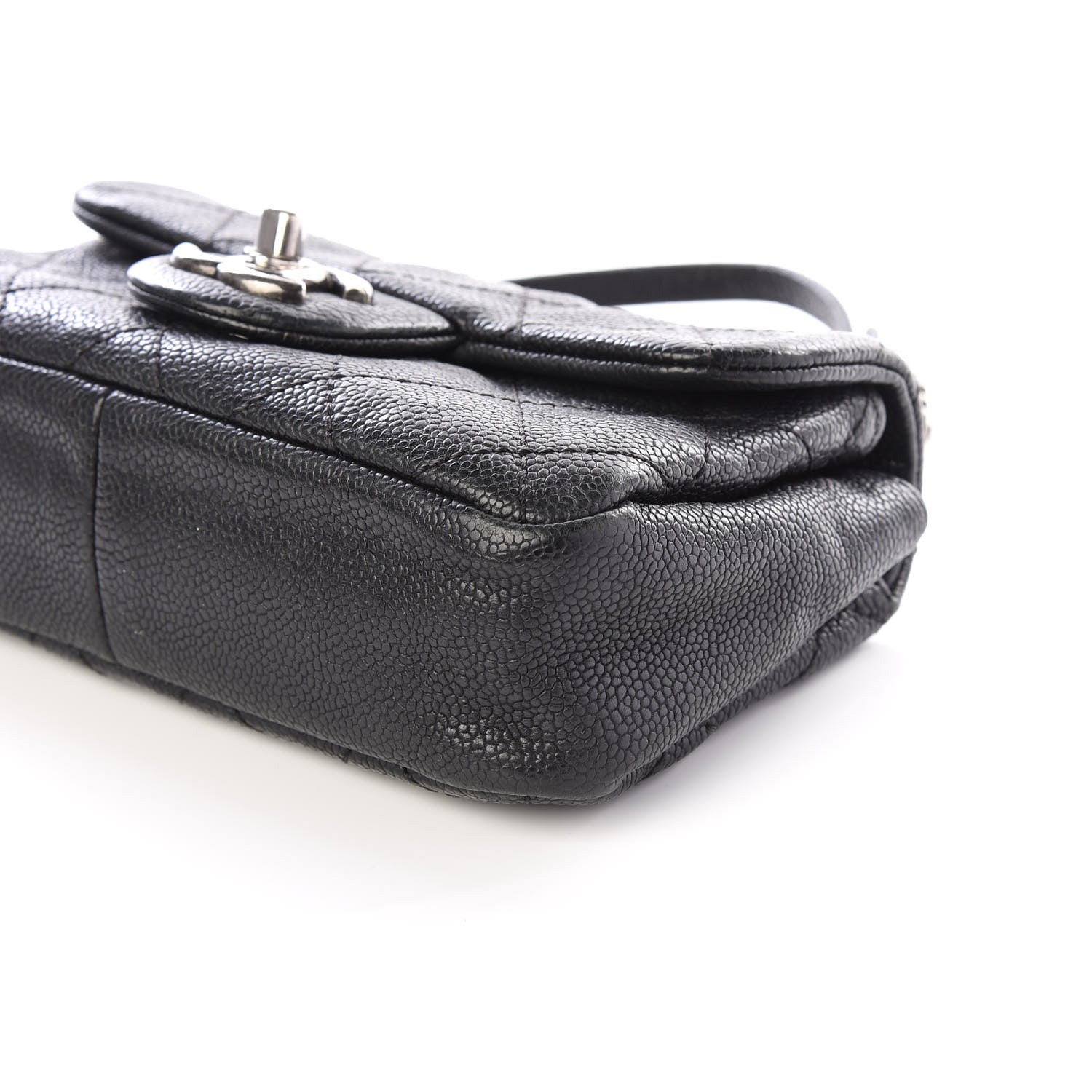 Chanel Caviar Quilted Mini Simply CC Flap Black 6 of 10