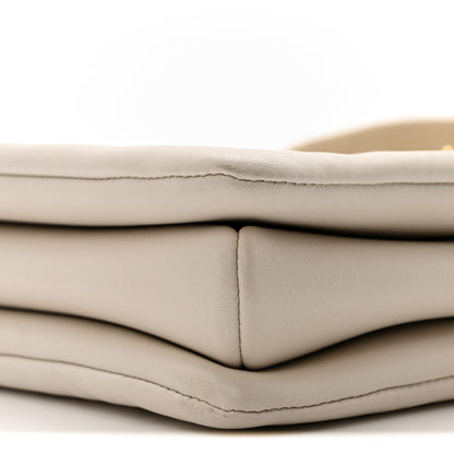 Louis Vuitton Lambskin Embossed Monogram Coussin PM Beige Cream 10 of 12