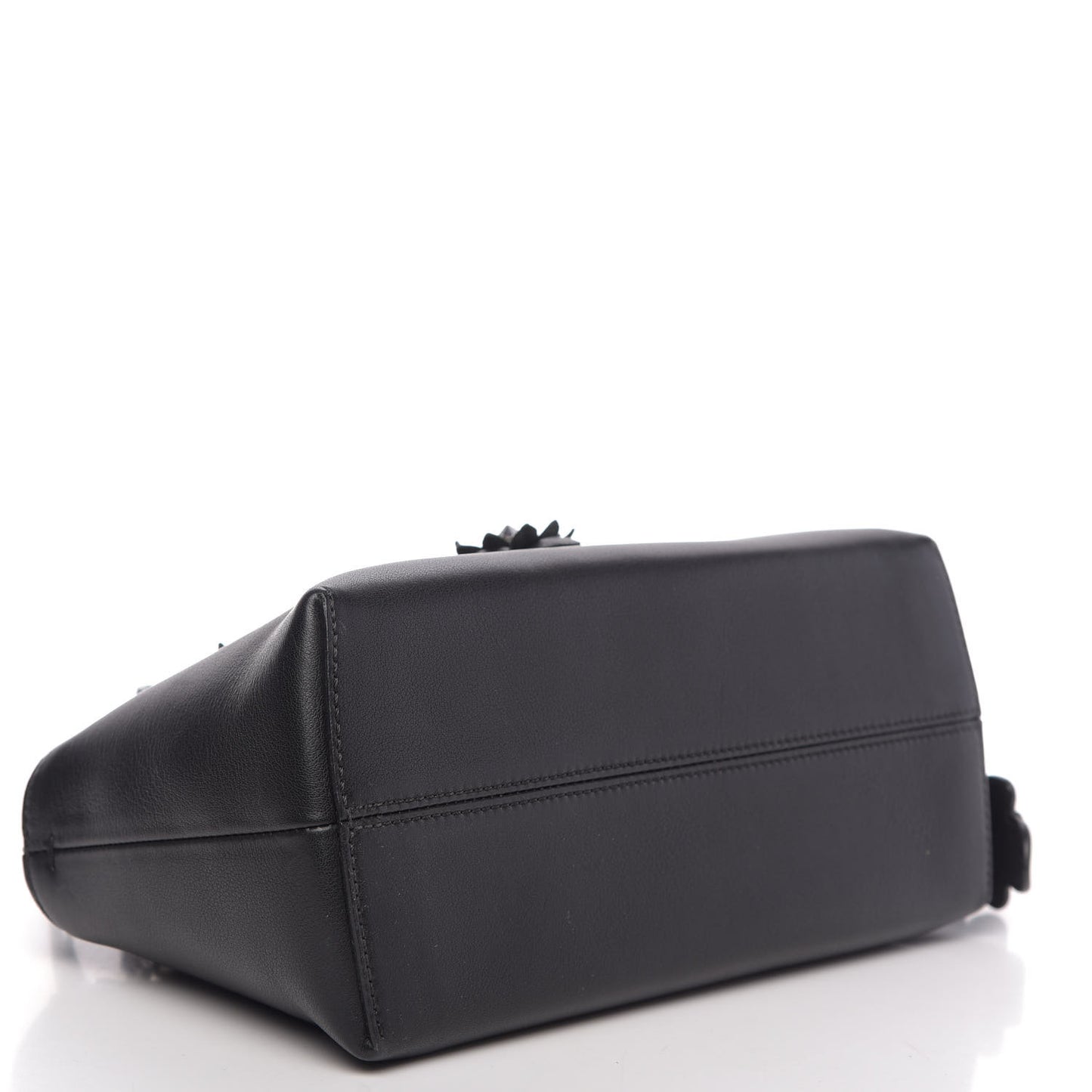 Vitello Dolce Flowerland Croc Tail Medium By The Way Boston Bag Black