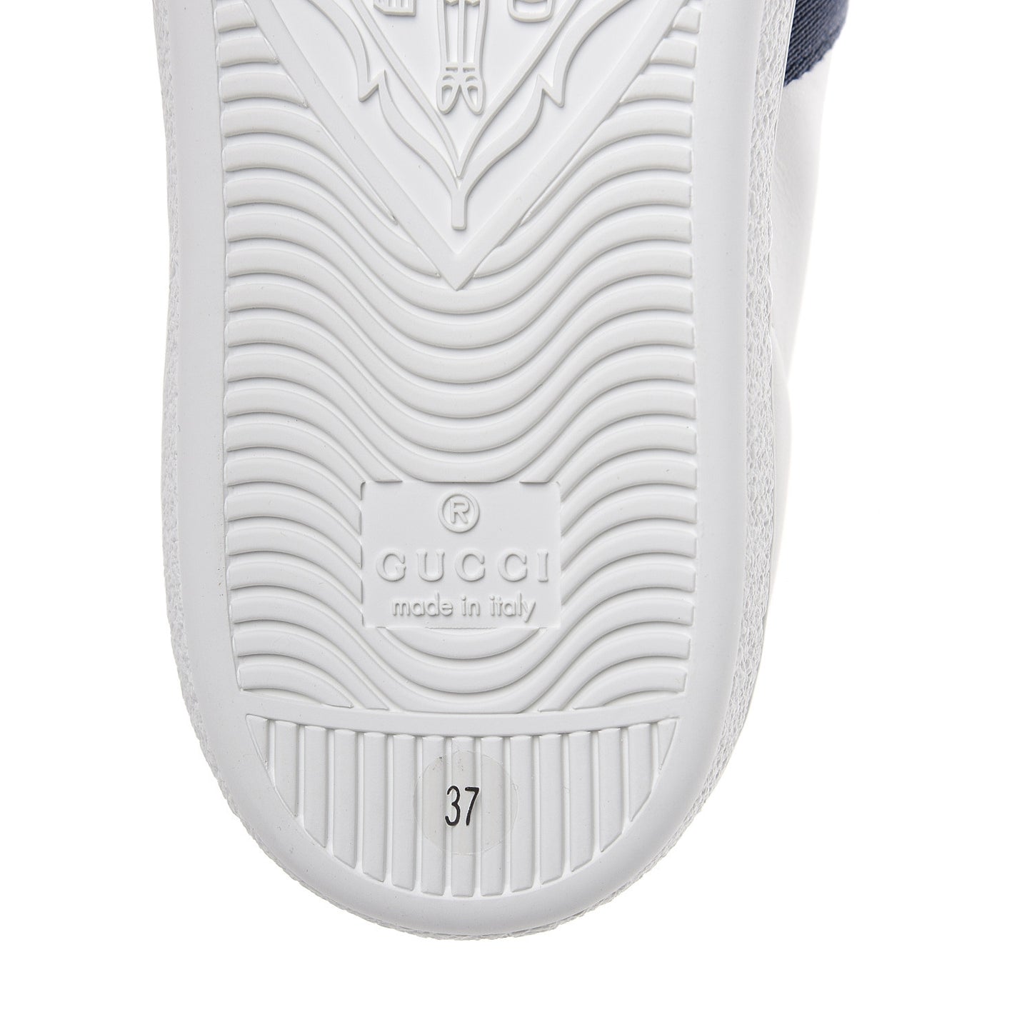 Calfskin Ayers Blind For Love Embroidered Womens Ace Sneakers 37 White