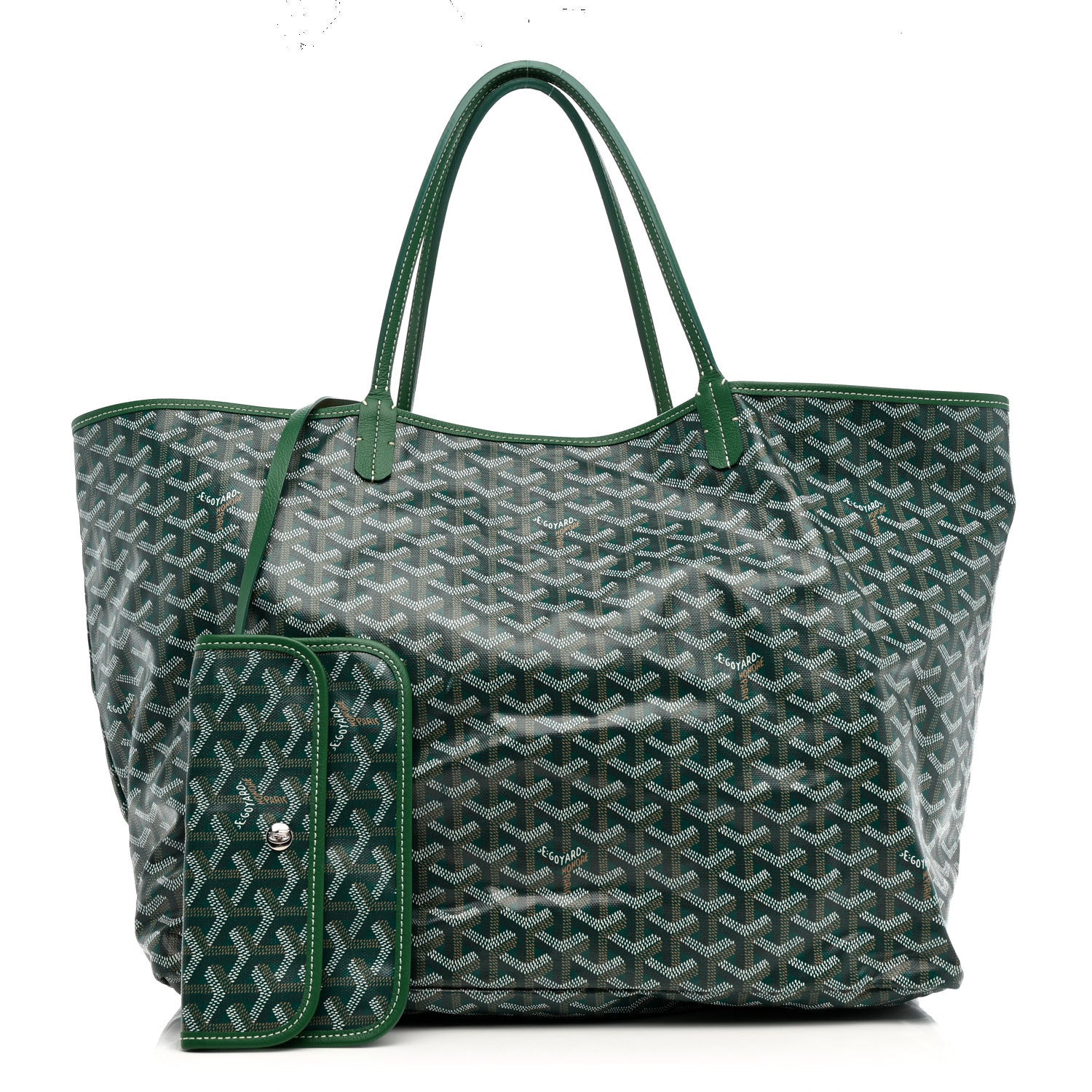 Goyard Goyardine Saint Louis GM Green 3 of 15
