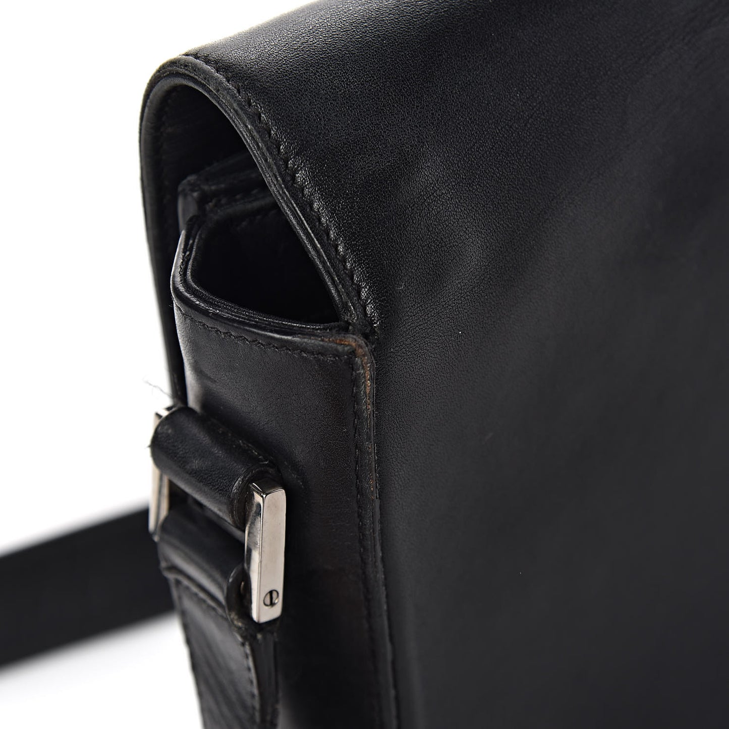 Smooth Calfskin Medium Classic Monogram Universite Bag Black