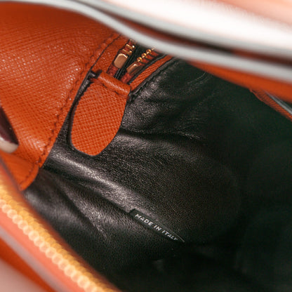 Prada Saffiano Soft Tote Papaya 8 of 9