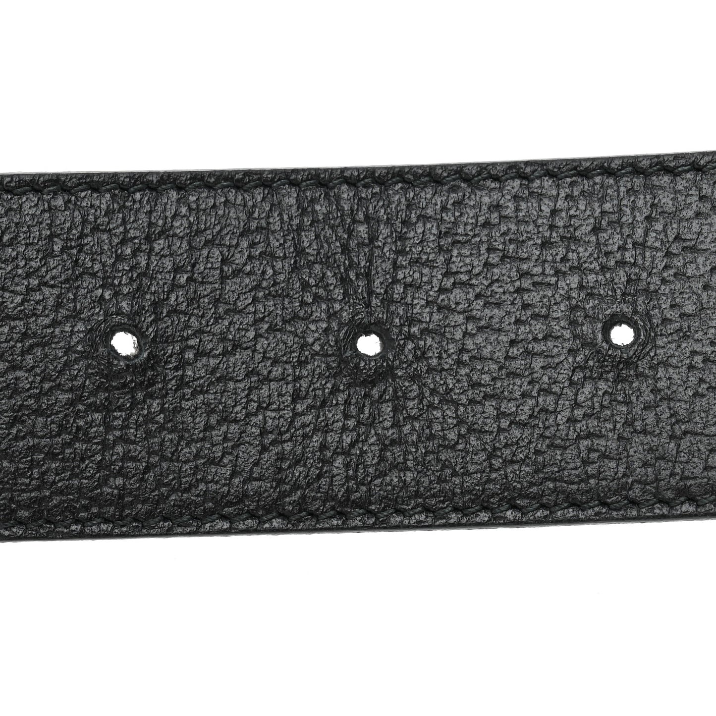Textured Calfskin Double G 40mm Belt 85 34 Black