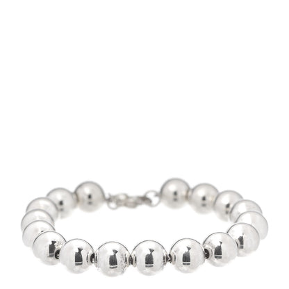 Tiffany Sterling Silver 10mm HardWear Ball Bracelet 1 of 6