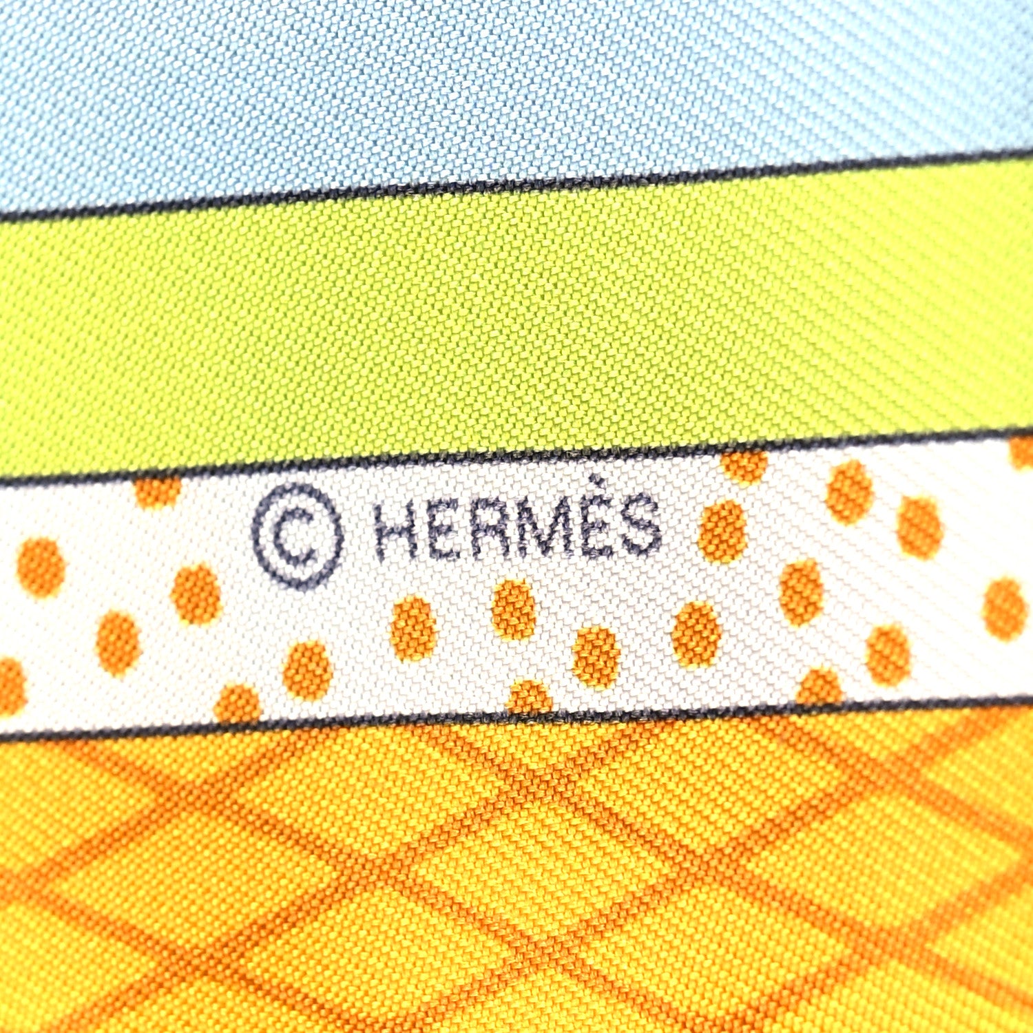 Hermes Silk Twilly Grand Theatre Nouveau Soleil 4 of 4