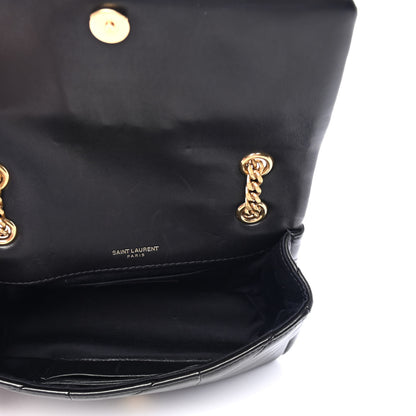 Saint Laurent Lambskin Patchwork Monogram Small Jamie Black 4 of 4