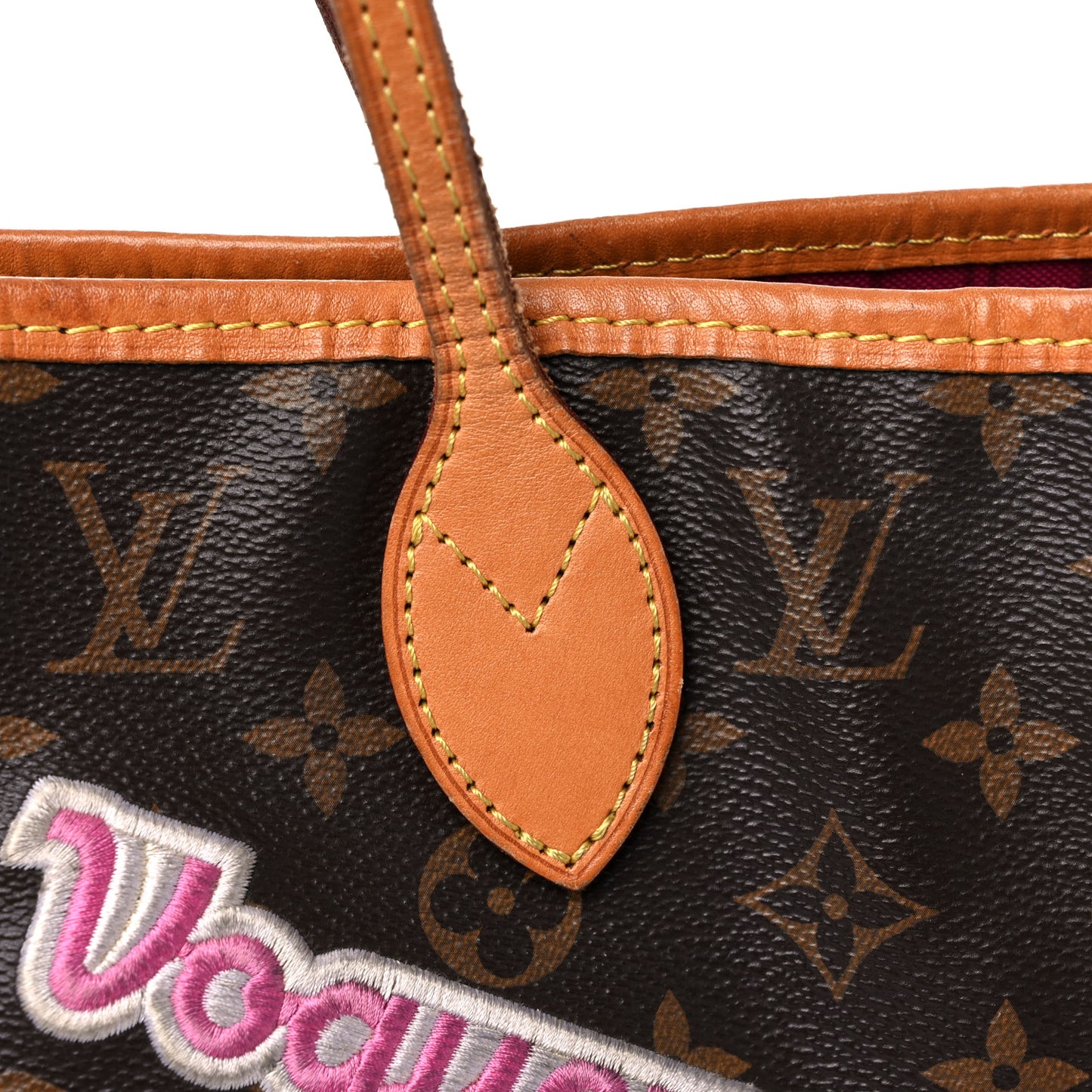 Monogram Travel Stickers Neverfull MM