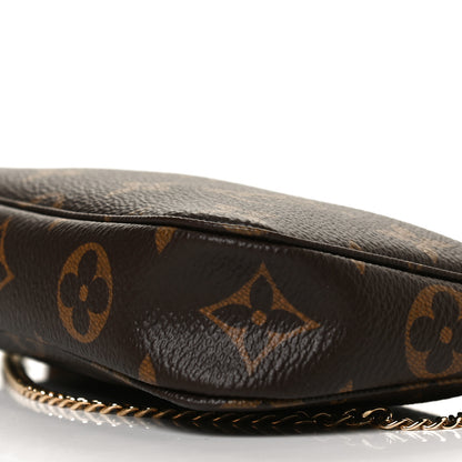 Louis Vuitton Monogram Mini Pochette Accessories 6 of 9