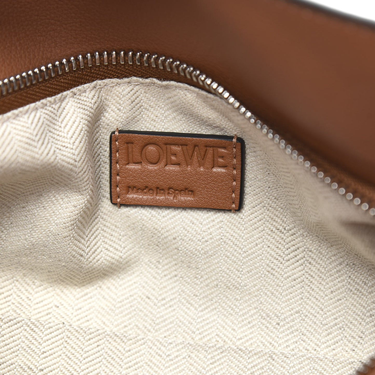 Calfskin Small Puzzle Bag Tan