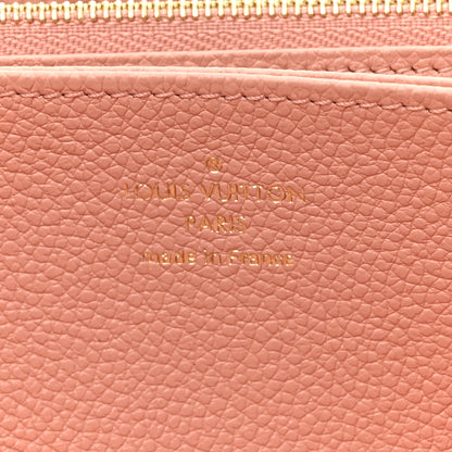Louis Vuitton Empreinte Monogram Giant Zippy Wallet Rose Trianon Creme 8 of 9