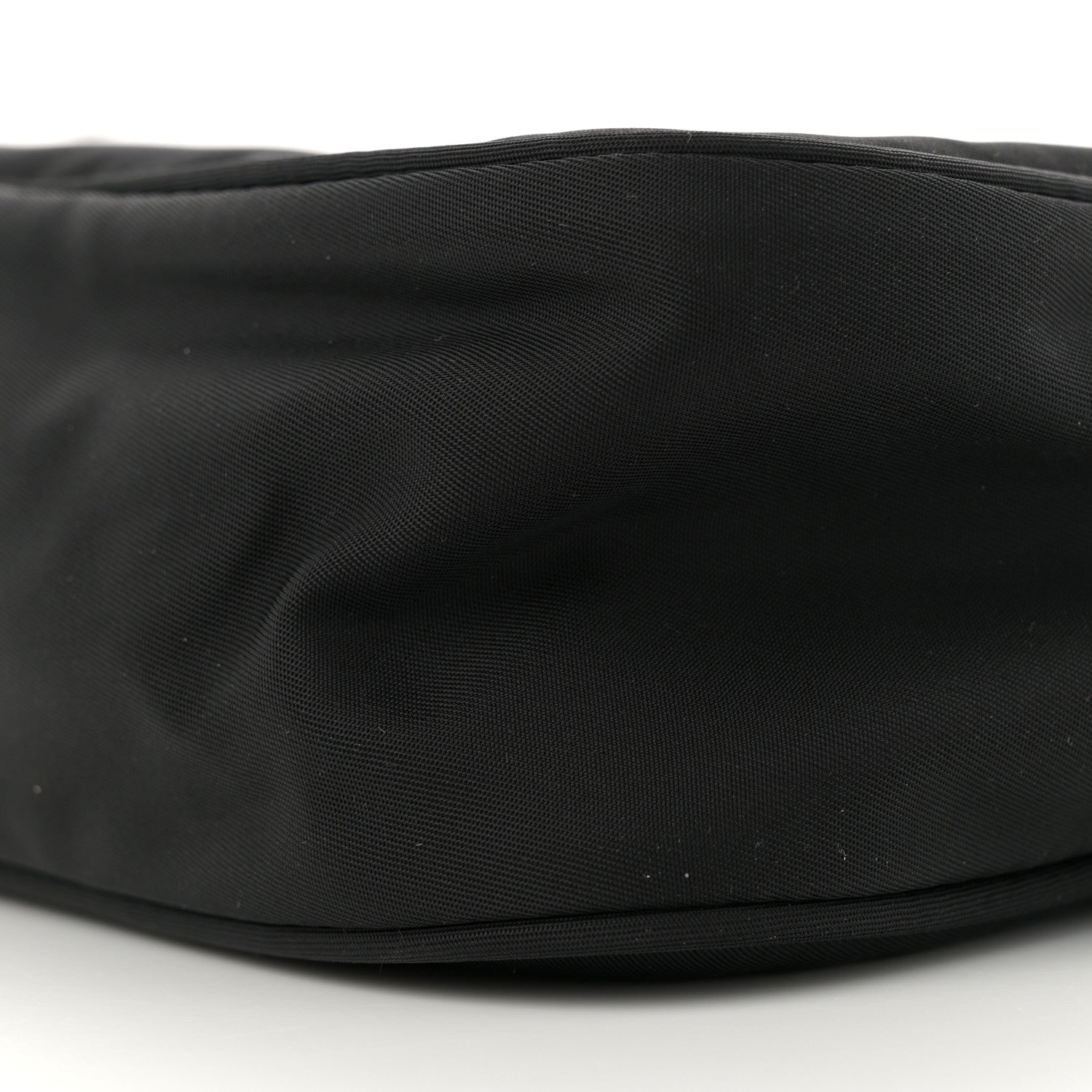 Prada Re-Nylon Vela Saffiano Pocket Double Zip Shoulder Bag Black 10 of 10