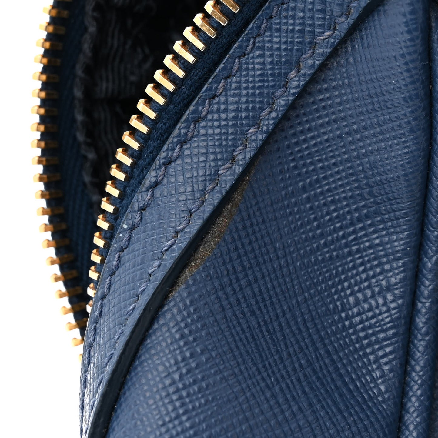 Saffiano Lux Bowler Blue