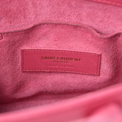 Saint Laurent Calfskin Nano Sac De Jour Lipstick Fuchsia 6 of 24