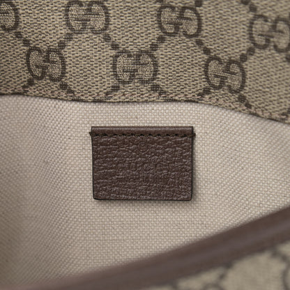 Gucci GG Supreme Monogram Neo Vintage Web Belt Bag Brown 6 of 9