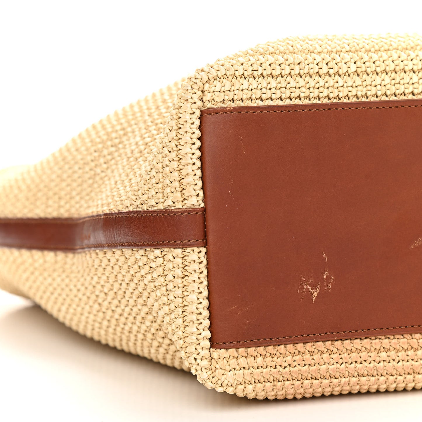 Raffia Tote Naturale Brown