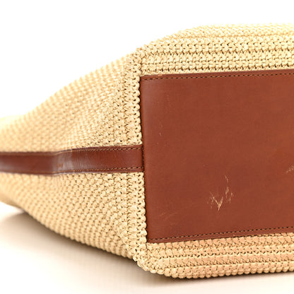 Saint Laurent Raffia Tote Naturale Brown 9 of 14
