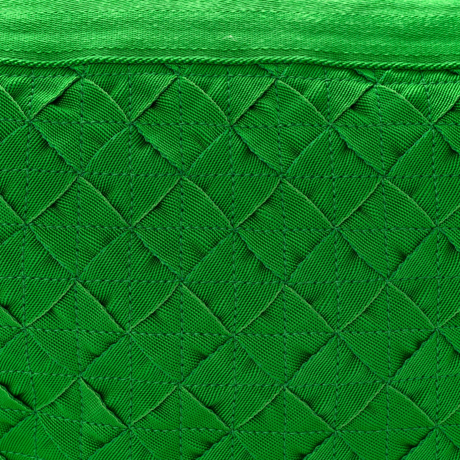 Bottega Veneta Canvas Maxi Intrecciato Webbing Cassette Crossbody Bag Green 8 of 13