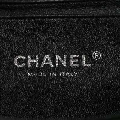 Chanel Patent Quilted Clutch with Chain Flap Black 6 of 9