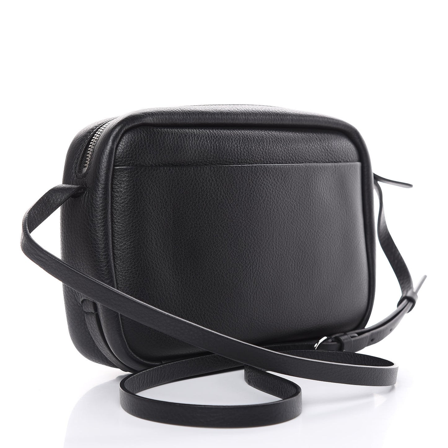 Calfskin Logo S Everyday Camera Bag Black