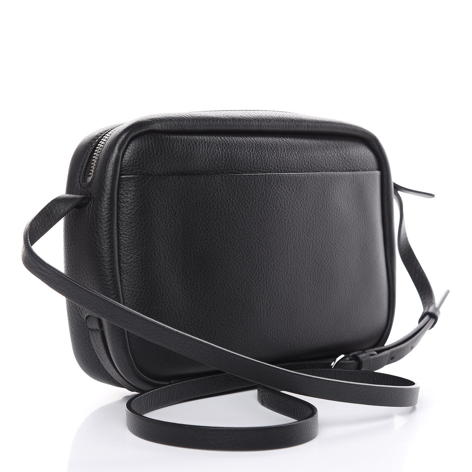 Balenciaga Calfskin Logo S Everyday Camera Bag Black 3 of 9