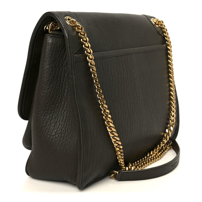Saint Laurent Grained Lambskin Monogram Large Niki Chain Satchel Light Musk 3 of 11