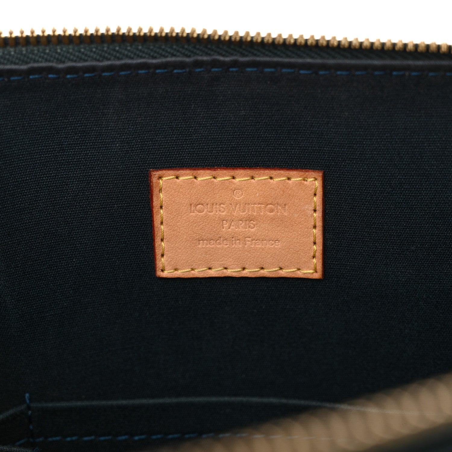 Louis Vuitton Vernis Alma GM Blue Nuit 6 of 12