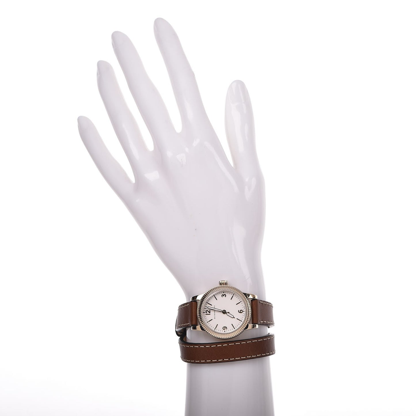 Stainless Steel Calfskin 30mm Utilitarian Quartz Watch BU7850