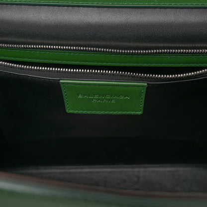 Balenciaga Veau Le Dix M Cartable Shoulder Bag Green 6 of 11