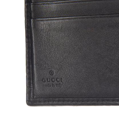 Gucci Guccissima Twins French Wallet Black 6 of 6