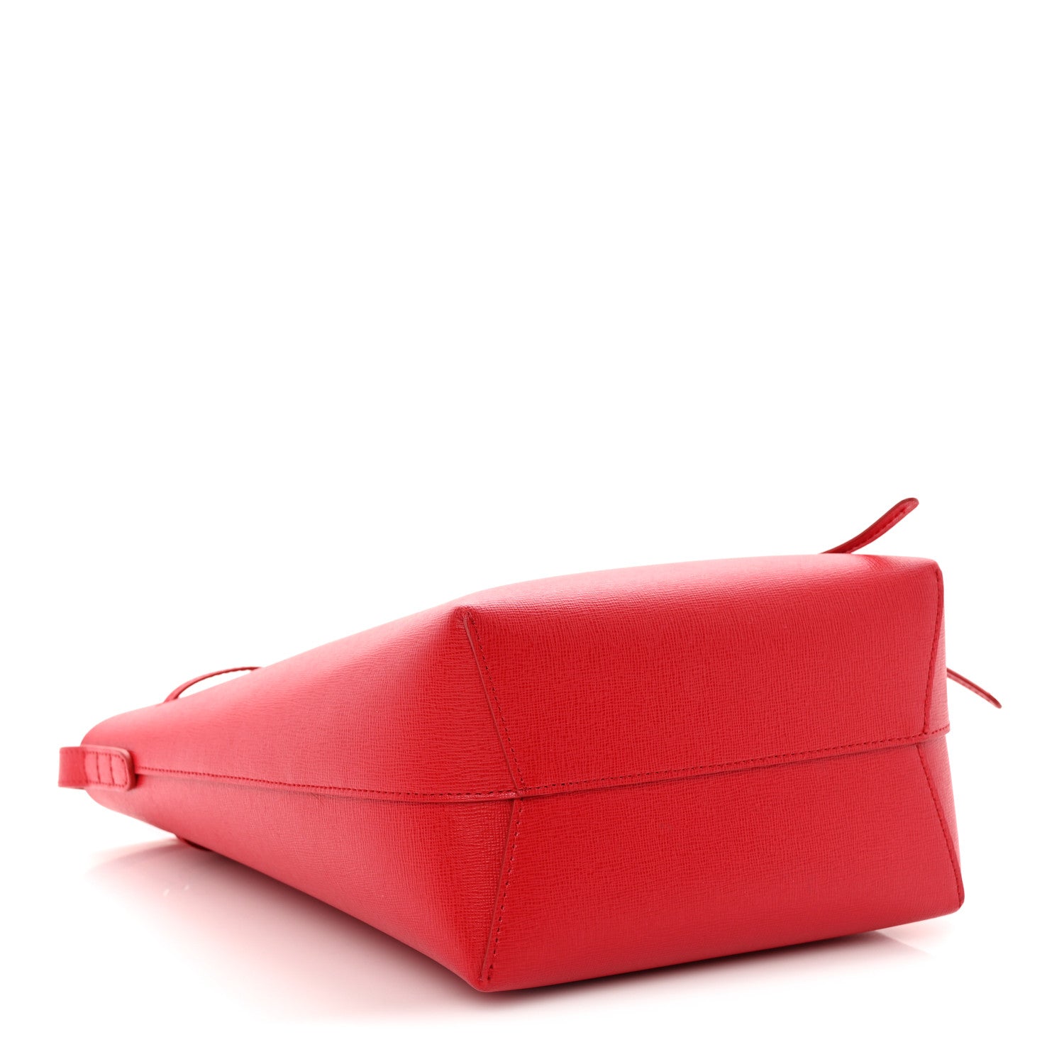 Mansur Gavriel Saffiano Mini Bucket Bag Flamma 4 of 11