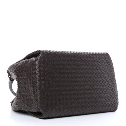Bottega Veneta Nappa Intrecciato Parachute Bag Ebano 3 of 9