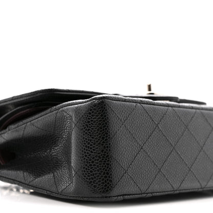 Chanel Caviar Quilted Small Double Flap Black 9 of 13