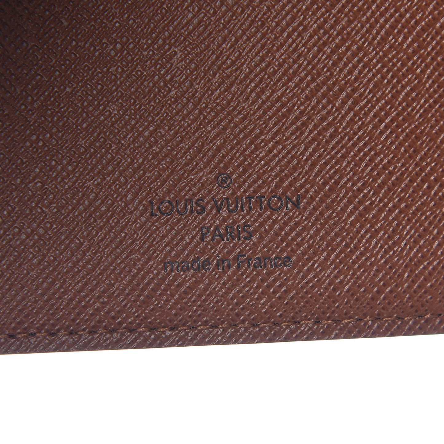 Monogram Medium Ring Agenda Cover