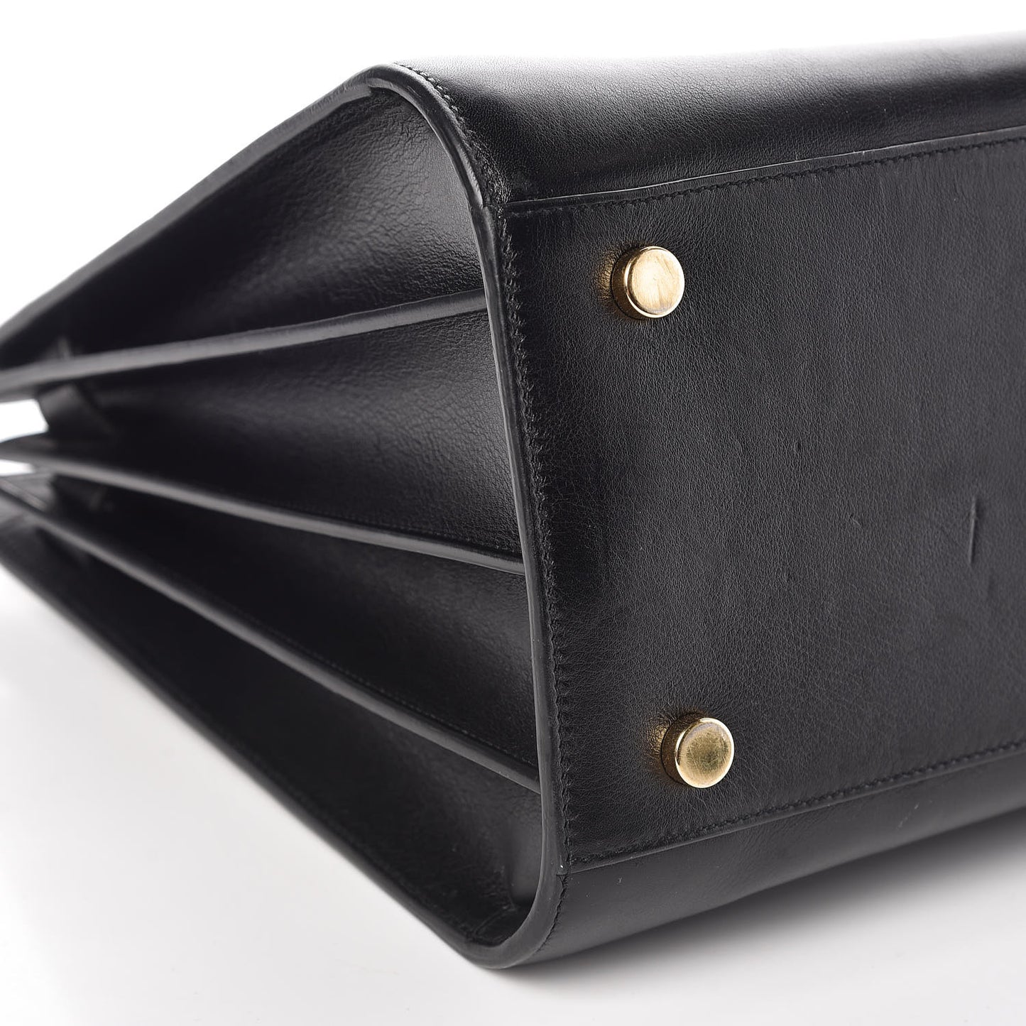 Calfskin Small Sac De Jour Black