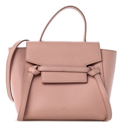 Celine Grained Calfskin Nano Belt Bag Vintage Pink 1 of 13