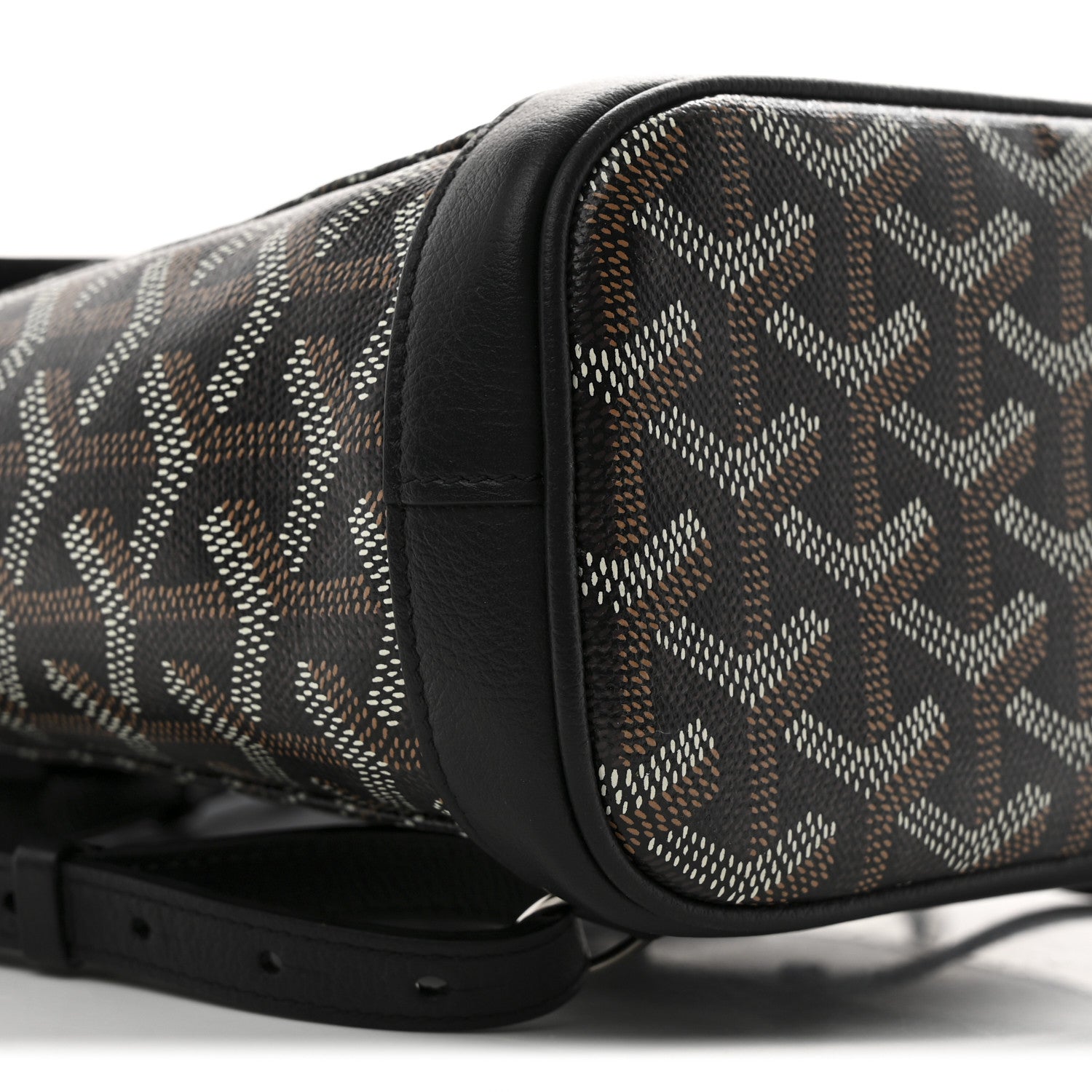 Goyard Goyardine Calfskin Mini Alpin Backpack Black 8 of 9