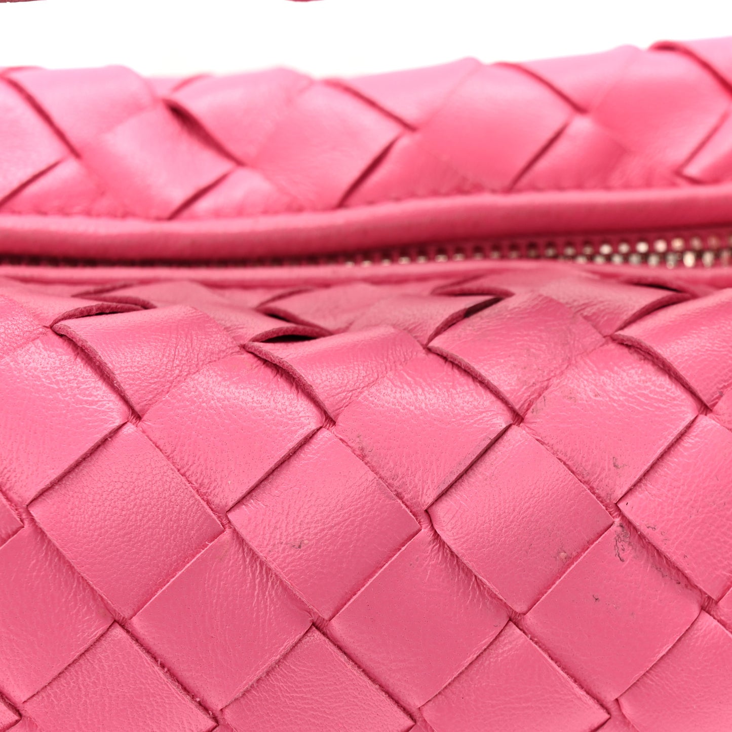 Nappa Intrecciato Mini Jodie Pink Pink