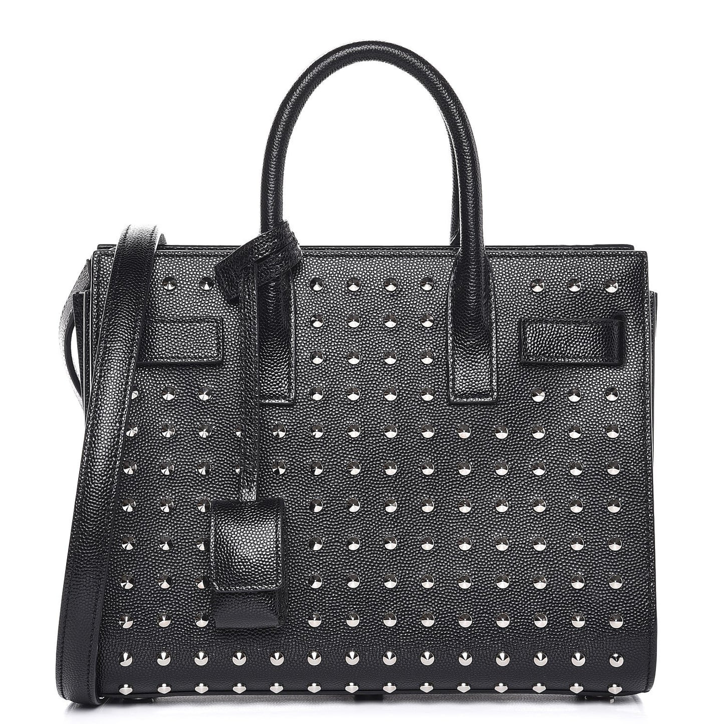 Grain De Poudre Studded Nano Sac De Jour Black