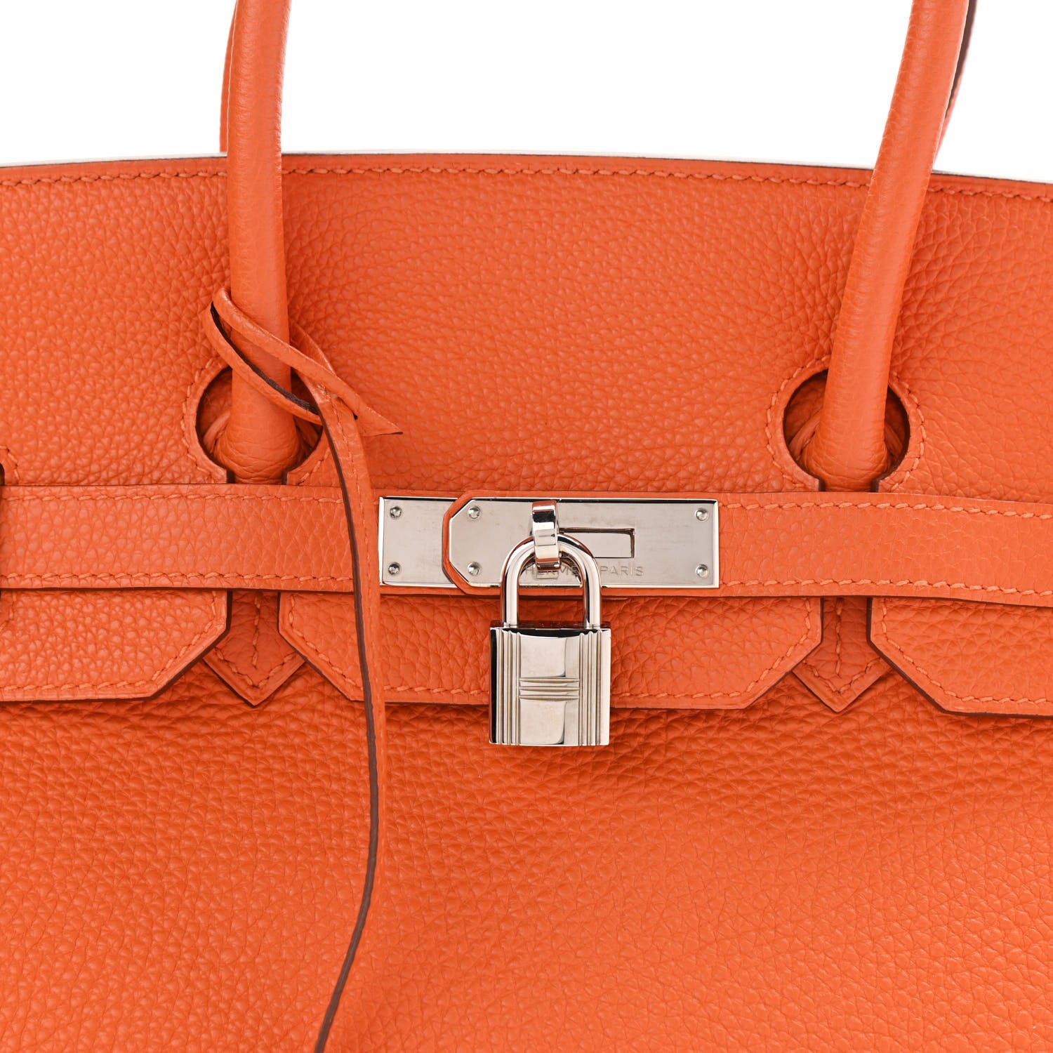 Hermes Togo Birkin 35 Orange 8 of 12