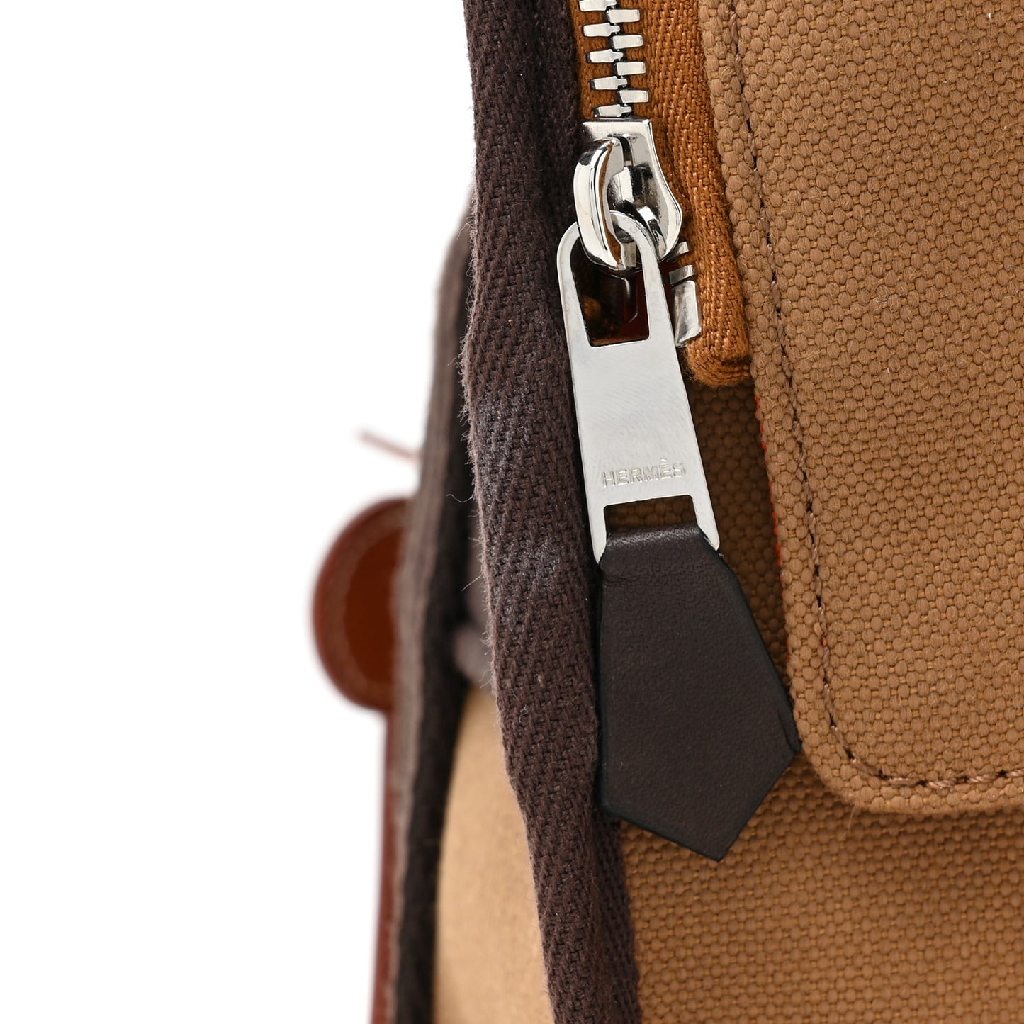Polyamide Cotton Carrying Dog Bag Fauve Feu