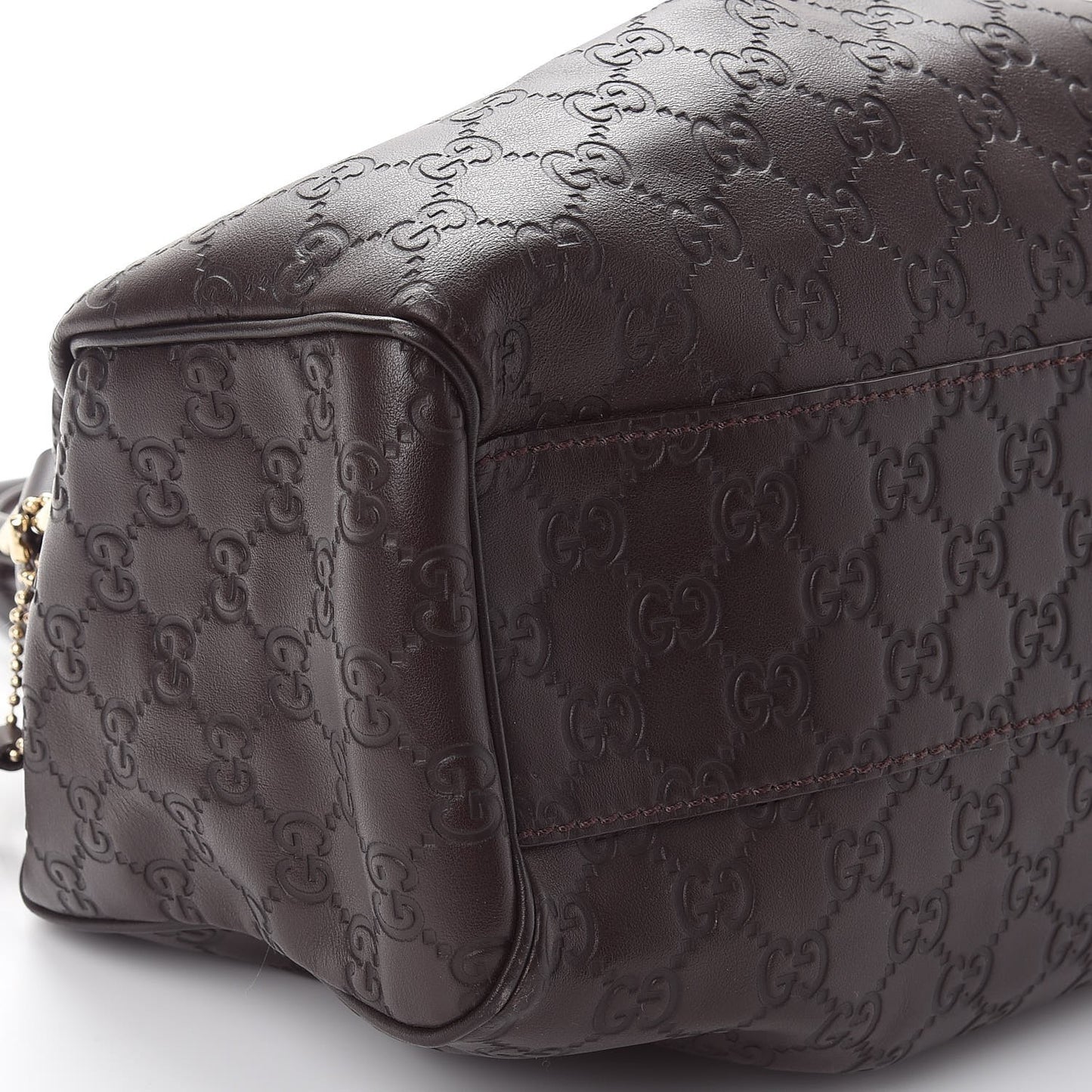 Guccissima Medium Sukey Tote Chocolate