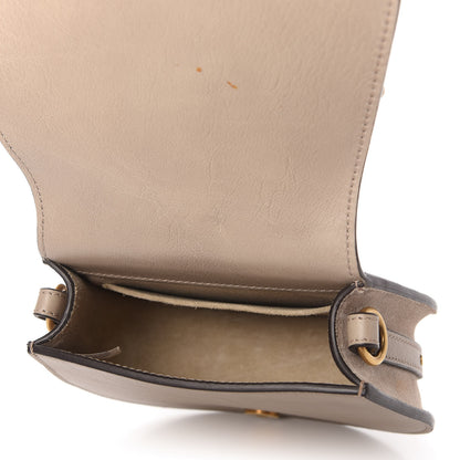Chloe Calfskin Suede Small Nile Bracelet Bag Motty Grey 5 of 10