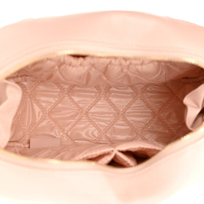 Chanel Caviar Quilted Medium Curvy Pouch Cosmetic Case Light Pink 5 of 10