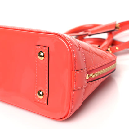 Louis Vuitton Vernis Alma BB Rose Litchi 9 of 9