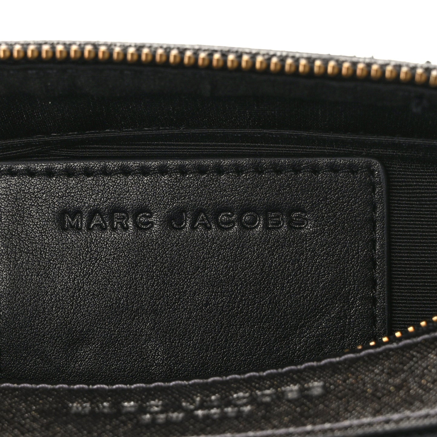 Crystal Calfskin Snapshot Camera Bag Grey