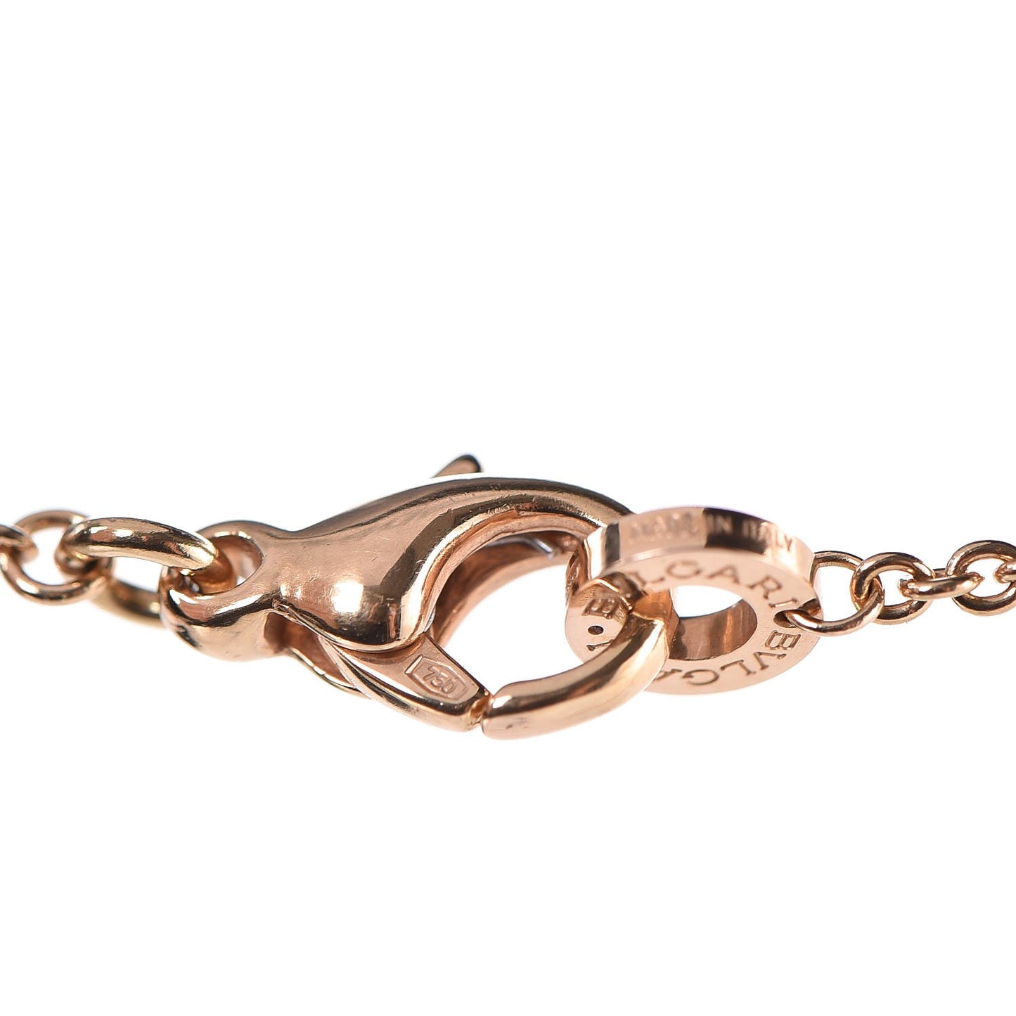 18K Rose Gold B.Zero1 Pendant Necklace